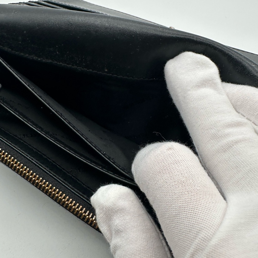 Burberry Patent Embossed Leather Wallet - Picture 14 of 15